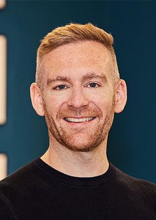 Head shot of Colm Murphy Head of Enterprise Design at Peldon Rose