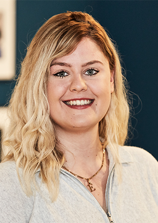 Head shot of Emily Waterson interior designer at Peldon Rose